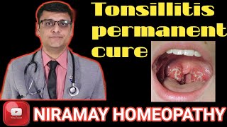 Tonsillitis Treatment best homeopathic medicine  sore throat explain in detail [upl. by Onateyac504]