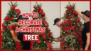 Christmas Tree Decorations Ideas 2024  TRADITIONAL CHRISTMAS TREE  Ramon At Home [upl. by Aramak19]