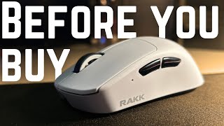 Rakk Kaptan Wireless Review  3 THINGS TO KNOW before you get the BEST Wireless PMW3395 Ergo mouse [upl. by Japha]