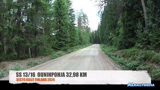 WRC Finland 2024 SS13 Ouninpohja Onboard [upl. by Otaner463]