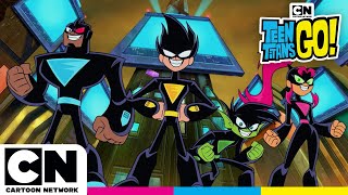 The Teen Toonatics Unleashed  Teen Titans Go  cartoonnetworkuk [upl. by Yrrem]