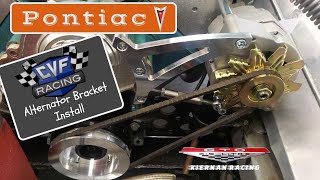 65 GTO CVF ALTERNATOR BRACKET INSTALLATION [upl. by Haily611]