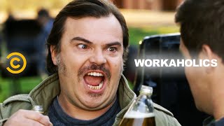 Adam’s Dad Ruins a Funeral In Style feat Jack Black  Workaholics [upl. by Amlev]