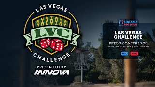 Press Conference  Las Vegas Challenge [upl. by Kowtko]