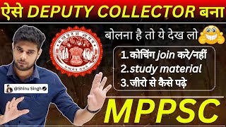 MPPSC Study Hacks For Beginners  MPPSC Preparation 2024  MPPSC Guidance 2024  MPPSC  Shinu Singh [upl. by Nuajed]