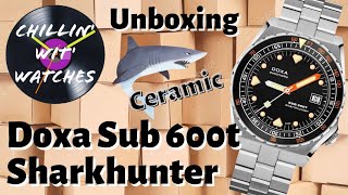 FIRST LOOK  Doxa Sub 600t Sharkhunter Unboxing [upl. by Alemrac70]