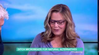 Liz Earles Alternatives To Microbeads  This Morning [upl. by Astor]