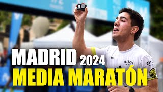 MEDIO MARATON MADRID 2024  SUB 1H25 EN MI PRIMERA VEZ [upl. by Monte]