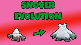 How to Evolve Snover  Abomasnow  Pokemon Scarlet amp Violet [upl. by Assirahs]