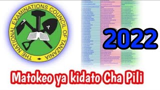 Matokeo ya Kidato Cha pili 2022 Form two Necta Examination Results 2023 [upl. by Barrus310]