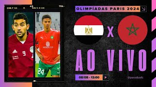 AO VIVO EGITO x MARROCOS  0808 NARRAÇÃO FELIPE ITO  OLIMPÍADAS PARIS 2024 [upl. by Kennan]