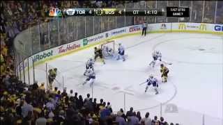 Patrice Bergeron Game 7 OT goal  handshakes  May 13 2013 [upl. by Notwal]