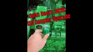 John Deere 3020 4020 Hyd Outlet ISO conversion [upl. by Rolyat]