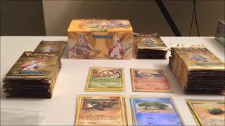 Pokemon 2003 EX Sandstorm Booster Box Opening Part 1 [upl. by Denice]