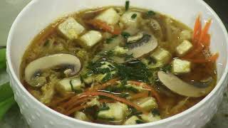 Hot and Sour Soup with Puffball Mushroom [upl. by Norit]