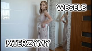 MIERZYMY  sukienki na wesele  PAULINA 👗 [upl. by Annovahs]