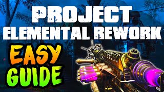 Full Easter Egg Guide  Black Ops 3 Project Elemental Rework [upl. by Auhsej]