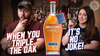 Angels Envy Triple Oak Finish Bourbon  Short amp Sweet Review [upl. by Eramal]