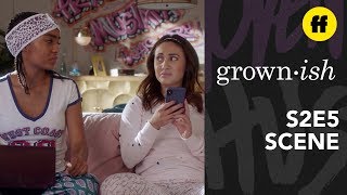 grownish Season 2 Episode 5  The Pros amp Cons of Roommates  Freeform [upl. by Ybbob]