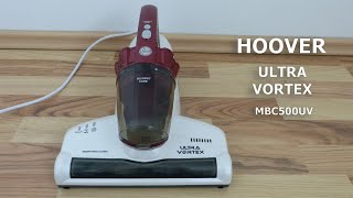 Hoover Ultra Vortex MBC500UV Vacuum Cleaner  Unboxing amp Vacuuming Mattress [upl. by Yud]