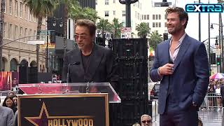 Robert Downey Jr ROASTS Chris Hemsworth with Help from Avengers [upl. by Elum696]