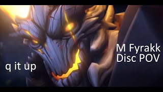 Mythic Fyrakk  q it up  Disc Priest POV [upl. by Burton]