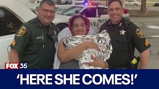 Florida mom delivers baby in her car [upl. by Eivlys]