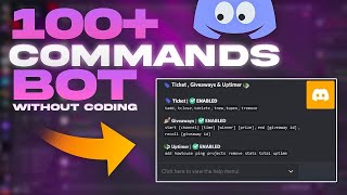 Dyno Clone Discord Bot With 600 Commands  Free Source Code  Replit Tutorial [upl. by Spooner]