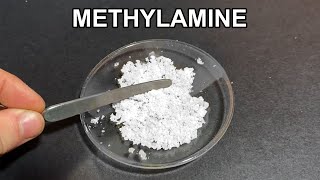 Making Methylamine HCl from Acetamide [upl. by Ellatnahc]