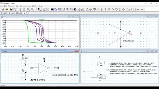 CMOS inverter voltage transfer curve LTSPICE simulation [upl. by Godrich]