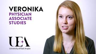 Physician Associate Studies  Life as an Physician Associate student at UEA  Veronika [upl. by Marasco]