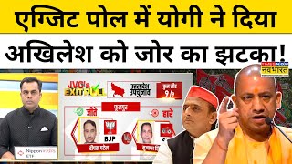 Exit Poll With Sushant Sinha UP एग्जिट पोल में BJP ने SP को दे दिया बड़ा झटका CM Yogi  Akhilesh [upl. by Berthoud]