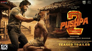 Pushpa 2  The Rule  Hindi Trailer 2024  Allu Arjun Rashmika Fahadh  Sukumar  DSP [upl. by Ainimreh]