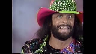 Macho Man Randy Savage Promo on Razor Ramon 09121992 [upl. by Gebler]