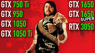 Red Dead Redemption 1  GTX 750Ti 950 1050 1050Ti 1650 1650S RTX 3050 [upl. by Naujad]