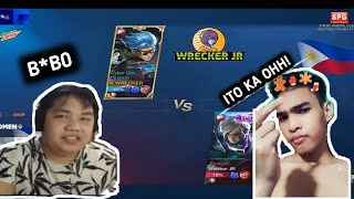 WRECKER VS WRECKER JR DIGMAAN NG TRASHTALKER [upl. by Wojcik]