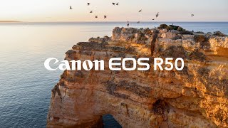 Canon EOS R50 in Portugal  4K Sample Footage w Kit Lens [upl. by Magdalen]