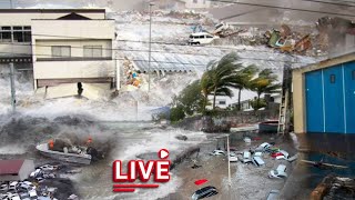 CYCLONE BELAL HIT MAURITIUS REUNION WITHOUT MERCY TSUNAMI TORNADO HEAVY RAIN STORM réunion maurice [upl. by Kally]