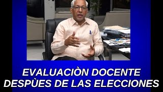 EVALUACIÒN DOCENTE DESPÙES DE LAS ELECCIONES DE LA ADP minerd adp [upl. by Ayama100]