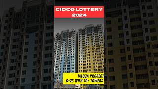 Cidco Lottery 2024  Taloja  Cidco housing projects [upl. by Toille]