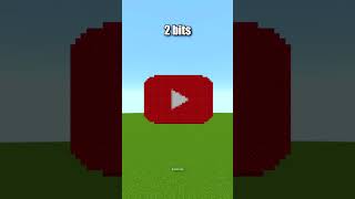 Minecraft YouTube 64 bits 32 bits 16 bits 8 bits 4 bits 2 bits 1 bit [upl. by Randi]