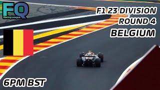 FQ Racing League  F1 23  Season 3 Round 4  Belgium [upl. by Ainolloppa536]