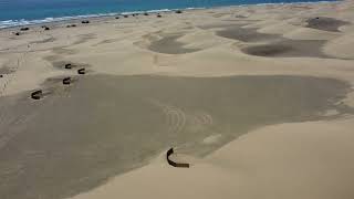 Majestic Flight Over Maspalomas Dunes  Gran Canaria Drone Footage [upl. by Ignacius]