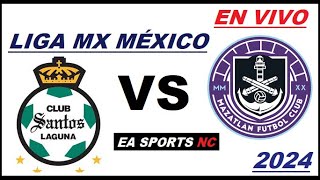 🔴Santos Laguna vs Mazatlan en vivo  Liga MX Apertura Mexico [upl. by Whatley264]