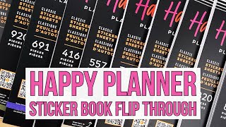 Flipping Through 10 Happy Planner Sticker Books from the Fall 2024 Release [upl. by Blackstock314]