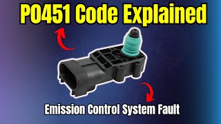 P0451 Code Explained  Emission Control System Fault [upl. by Tompkins]