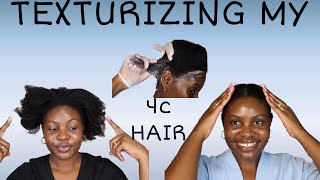 I Did itI Texlaxed My Four Years 4C Natural HairAnd This Happened😱  SOUTH AFRICAN YOUTUBER [upl. by Dru]