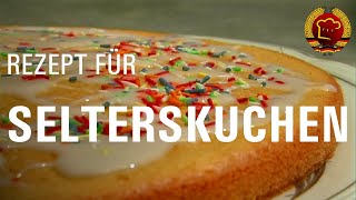 Blitzrezept zum Backen für Selterskuchen nach DDR Rezept  einfacher gehts nicht [upl. by Atsyrhc941]