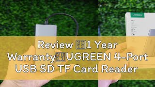 Review 【1 Year Warranty】UGREEN 4Port USB SD TF Card Reader HighSpeed HUB For IPad Pro Samsung Hu [upl. by Lemart845]