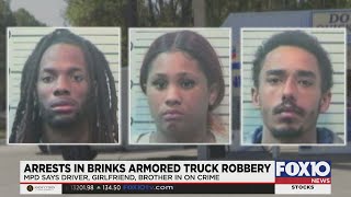 Arrests made in Brinks armored truck robbery [upl. by Etteve756]